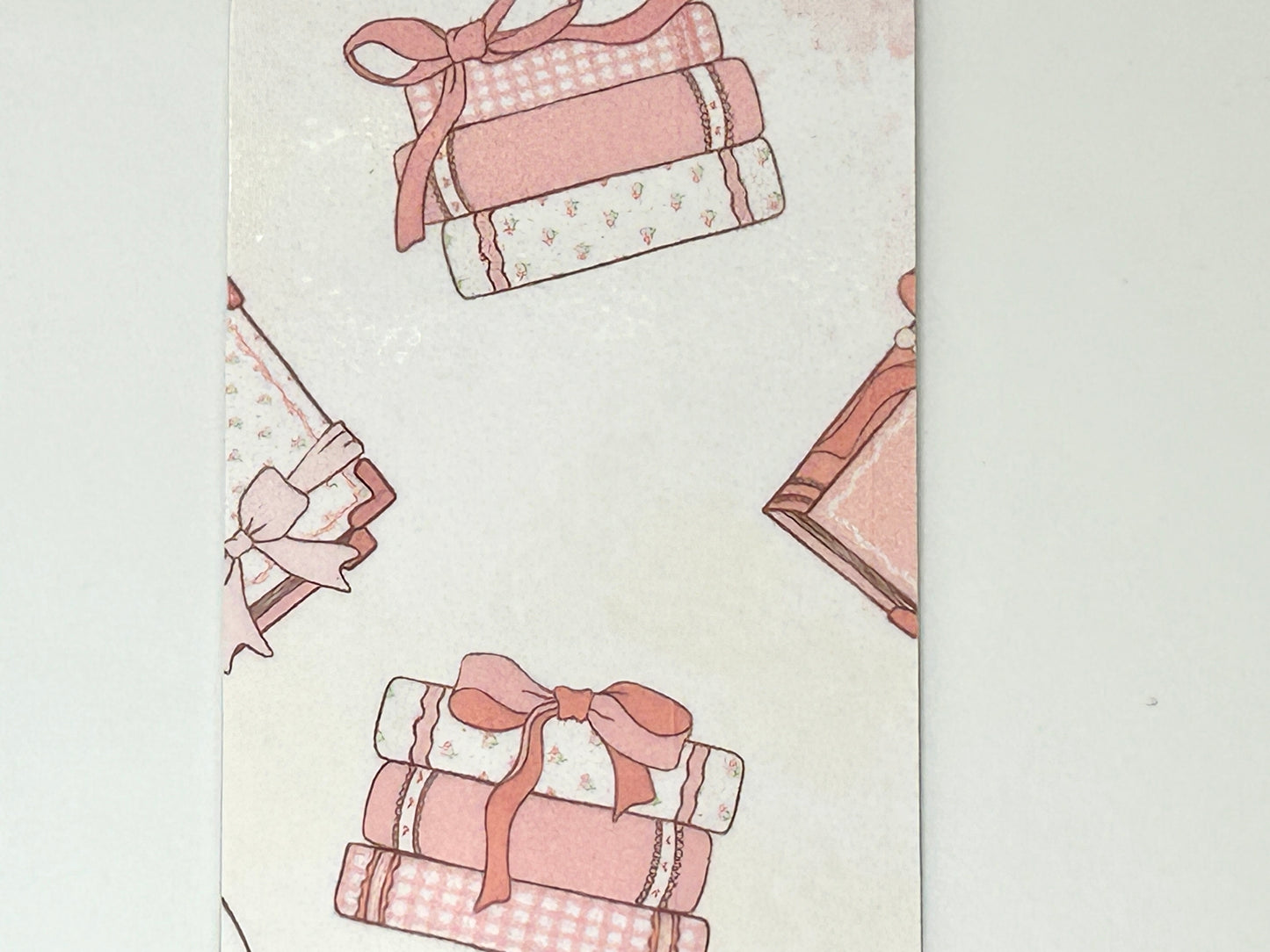 Books and Bows and Boots Bookmarks, Heavy Laminated Card Stock, Great Gifts for Her, Hosting Book Club Gift, Book Lover Gift