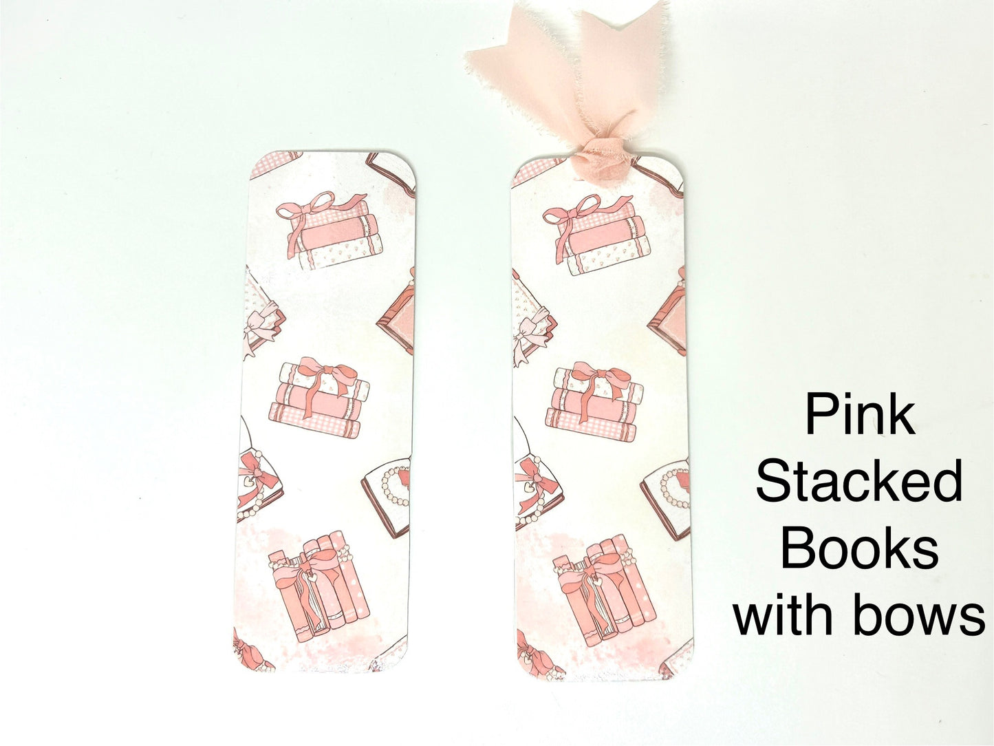 Books and Bows and Boots Bookmarks, Heavy Laminated Card Stock, Great Gifts for Her, Hosting Book Club Gift, Book Lover Gift